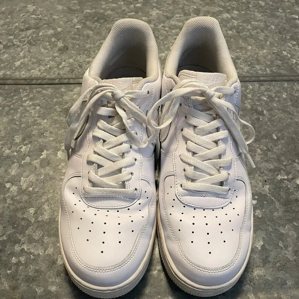 Nike AF-1 Air Force 1 '07 Low White Sneakers Shoes Mens 13 CW2288-111  Casual